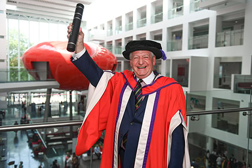 Michael Grant Awarded Honorary Degree Of Doctor Of Technology